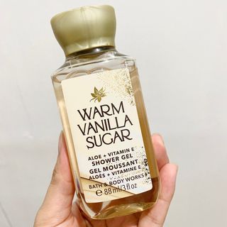 Travel Size BBW Warm Vanilla Sugar Shower Gel