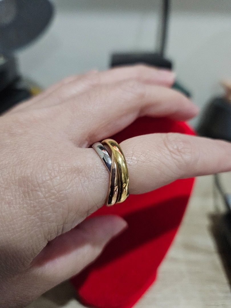 Tri color infinity ring new arrivals