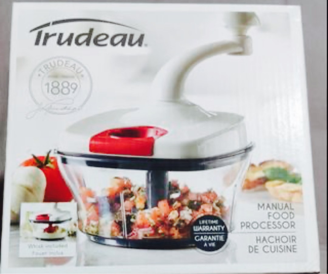 Trudeau Manual Food Processor, TV & Home Appliances, Kitchen Appliances