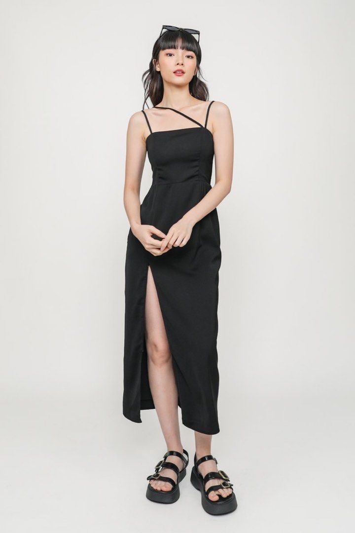 Krista Tan One Shoulder Bodycon Dress