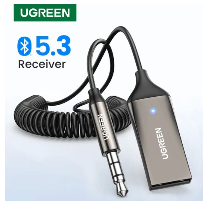 UGREEN USB Audio Transmitter, Bluetooth 5.3 Adapter for Connecting