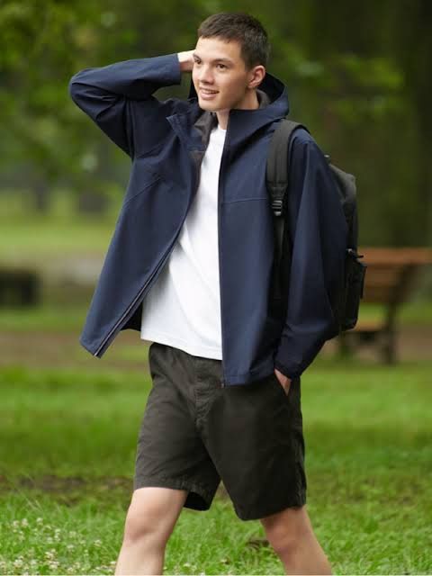 Men blocktech parka store