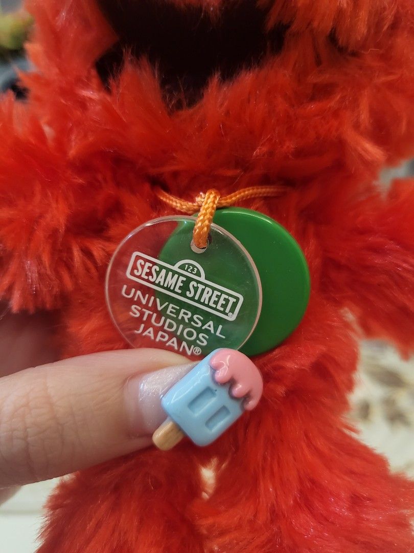 Universal Studios Japan Elmo Plushie Keychain, Hobbies & Toys, Toys ...