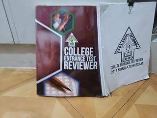 UPCAT college entrance test reviewer book