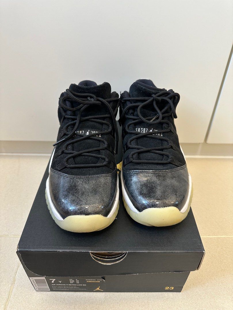 US 7Y Nike Jordan 11 Retro Low Baron GS Carousell