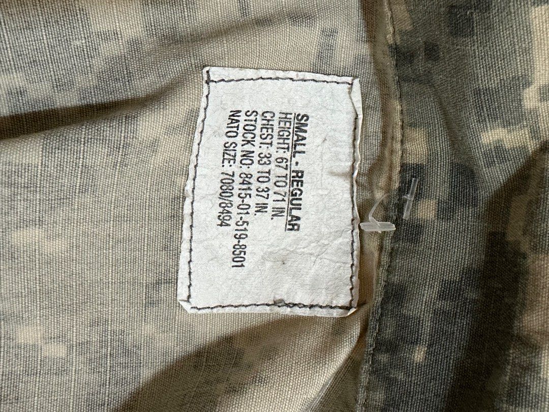 US Army Combat Uniform, Men's Fashion, Coats, Jackets and Outerwear on ...