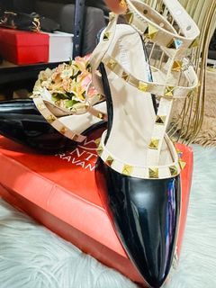 V shoes heels