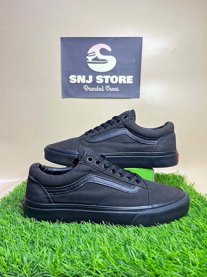 Harga vans old on sale skool full black original