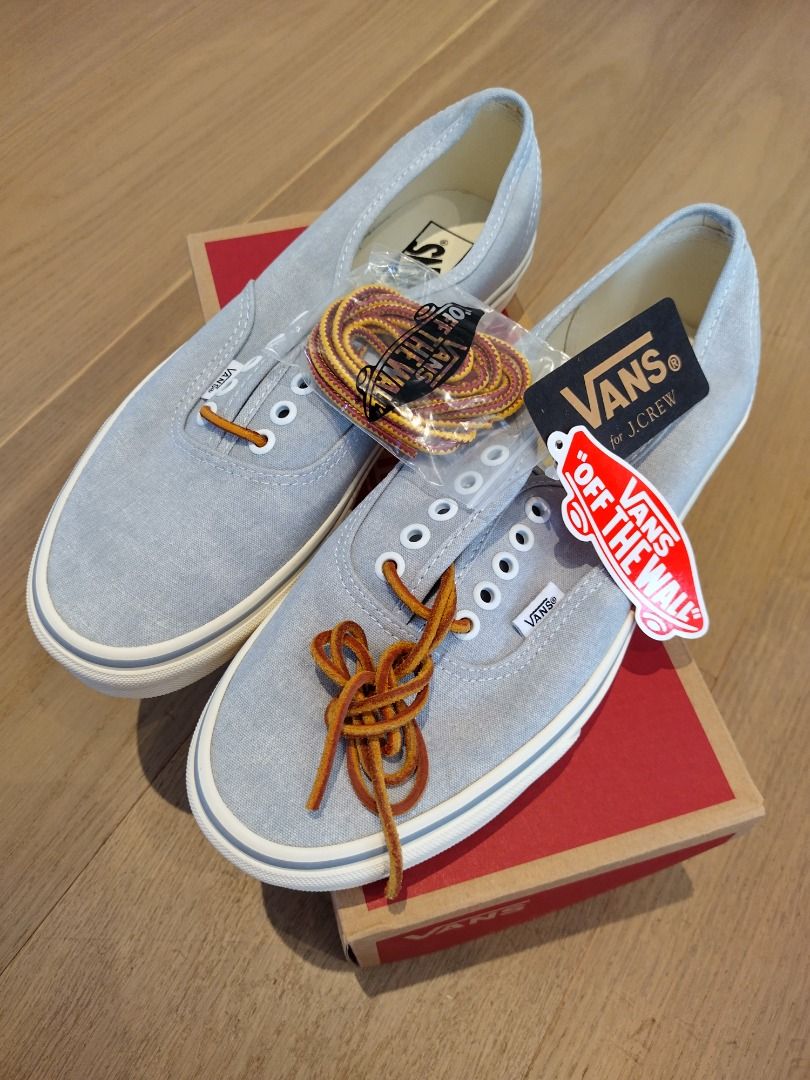 Vans x J.crew Canvas Authentic Sneakers US9.5