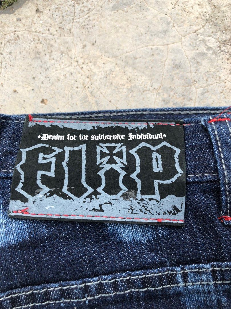 Vintage NOS Flip Skateboarding Jorts, Men's Fashion, Bottoms, Jeans on