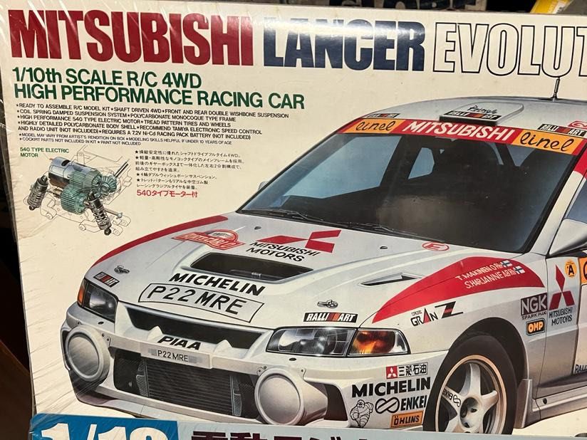 Vintage Tamiya 1 10 RC Touring Car Complete Lit Mitsubishi Lancer Evolution IV Monte Carlo Full Set TL01 Chassis Carousell