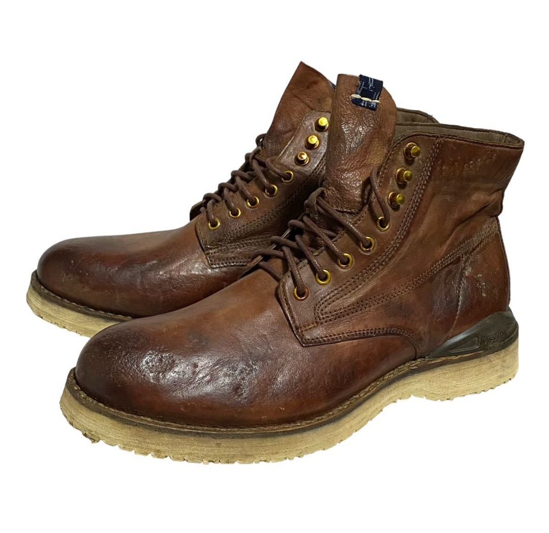 Visvim Fil Ict virgil Boots M10 末使用, 名牌, 鞋及波鞋