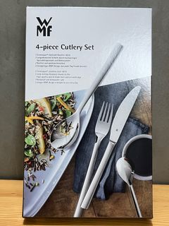  WMF Cutlery Set 60-Piece for 12 People Palma Cromargan 18/10  Stainless Steel Polished : Home & Kitchen