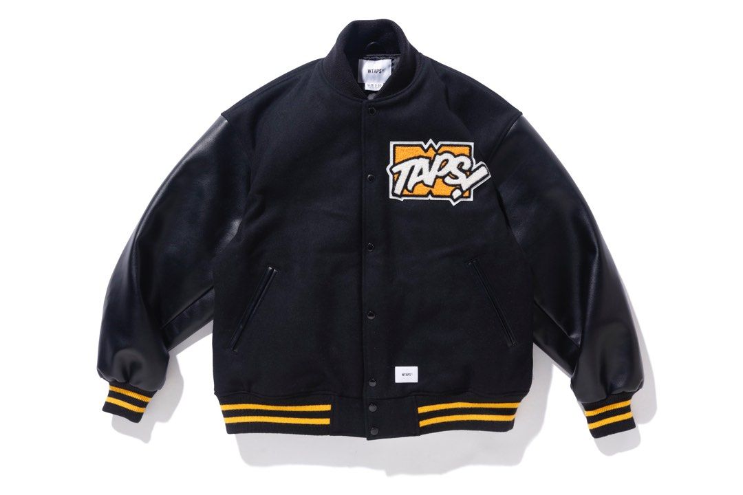 wtaps 2023 varsity jacket wool melton | nate-hospital.com