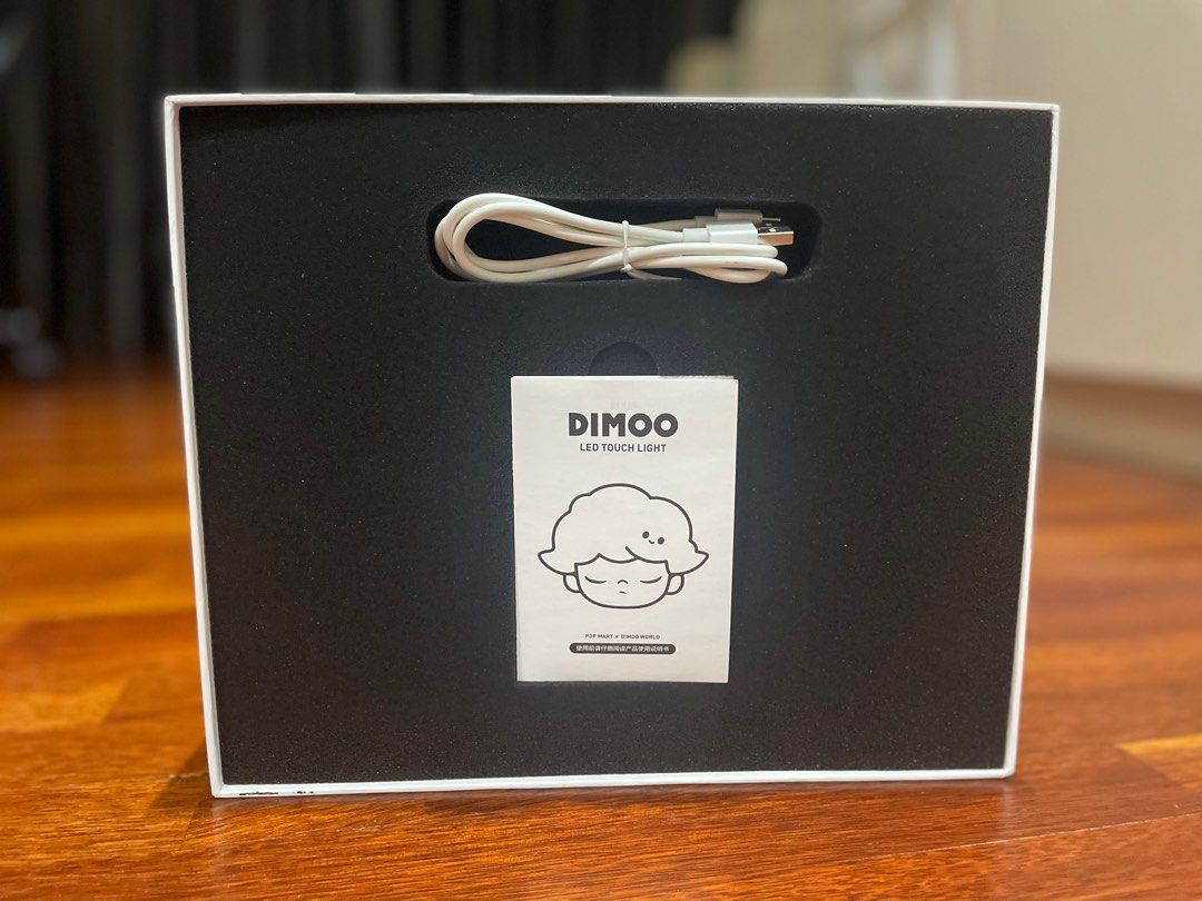 WTS POP MART Dimoo LED Touch Light Black and White Series, Hobbies ...