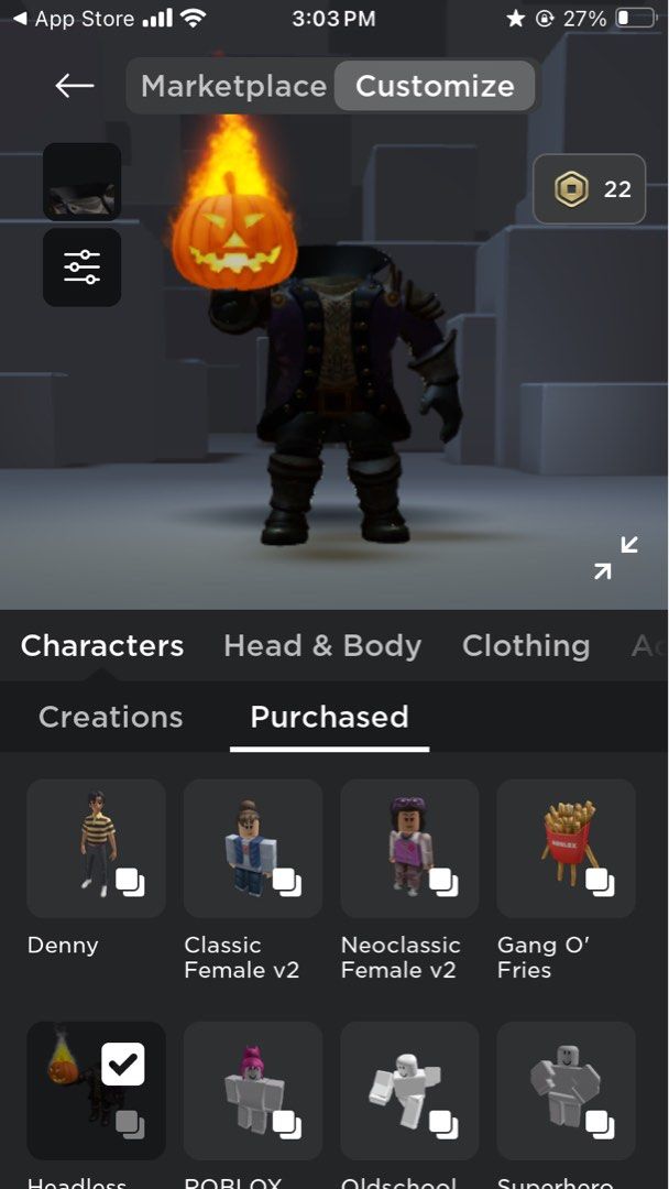 🔥Roblox Headless Account with voice chat [Read description] 🔥