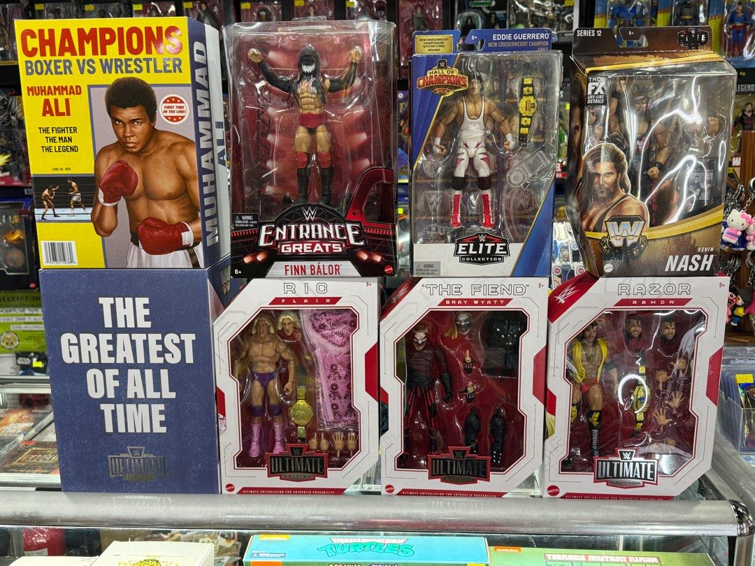 WWE Ultimate Edition Muhammad Ali Action Figure Set – Mattel Creations