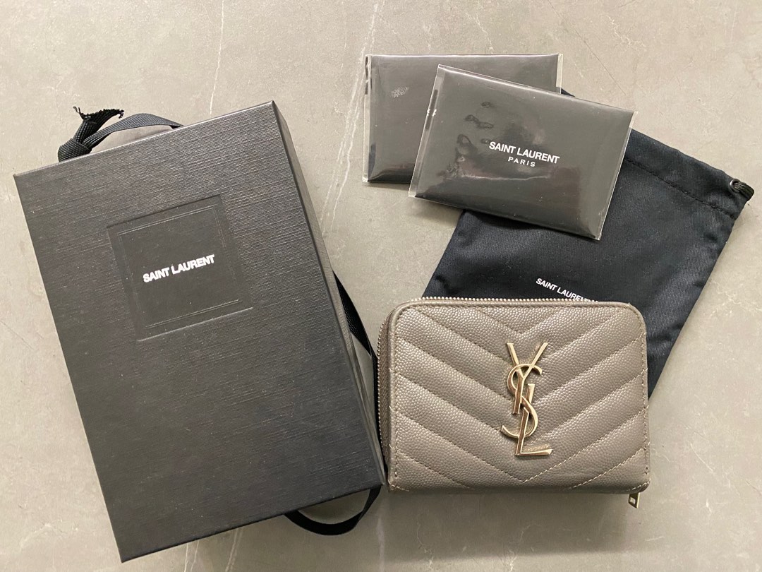 YSL bifold wallet, Luxury, Bags & Wallets on Carousell