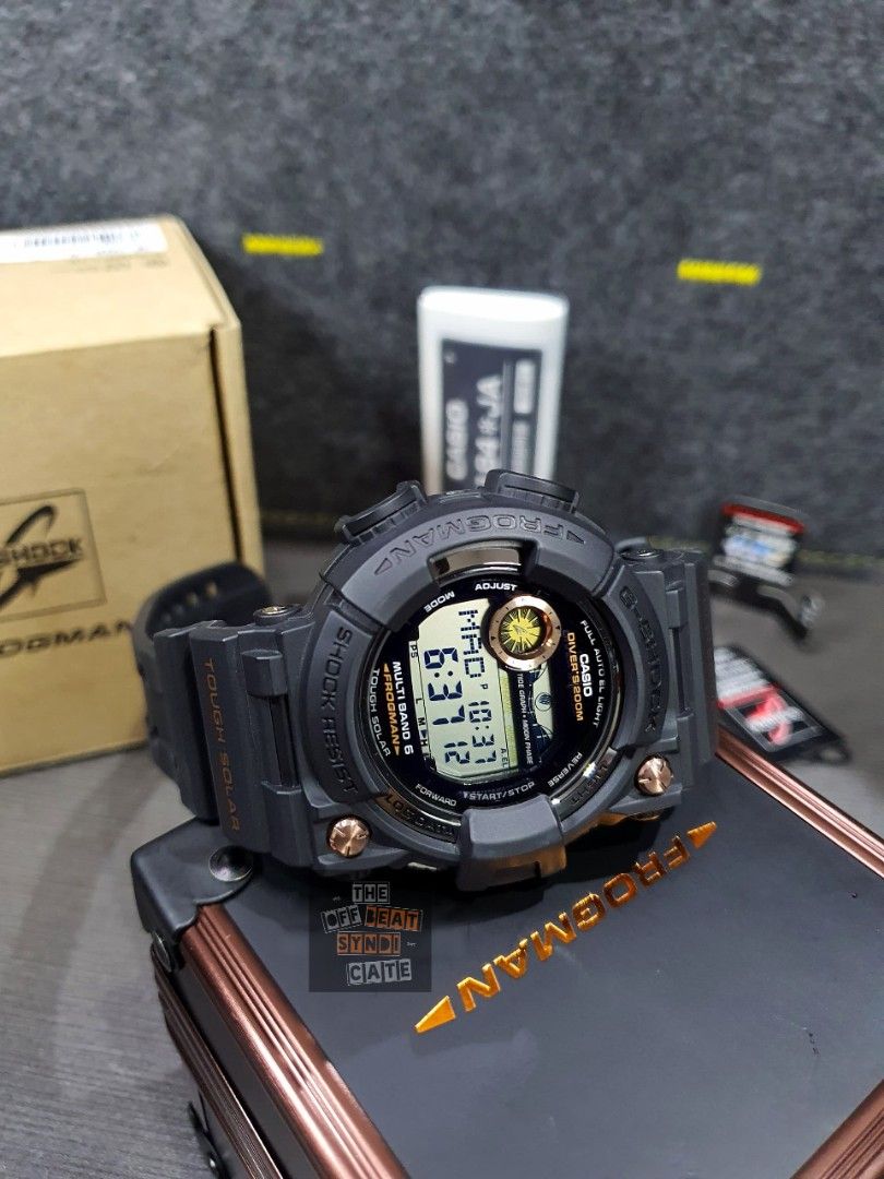 カシオ G-SHOCK フロッグマン GWF-1000B ローズゴールド - 腕時計(デジタル)