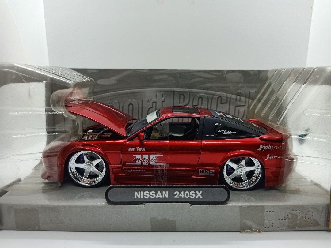 1 24 Nissan 240SX Import Racer by Jada Toys Hobbies Toys Toys