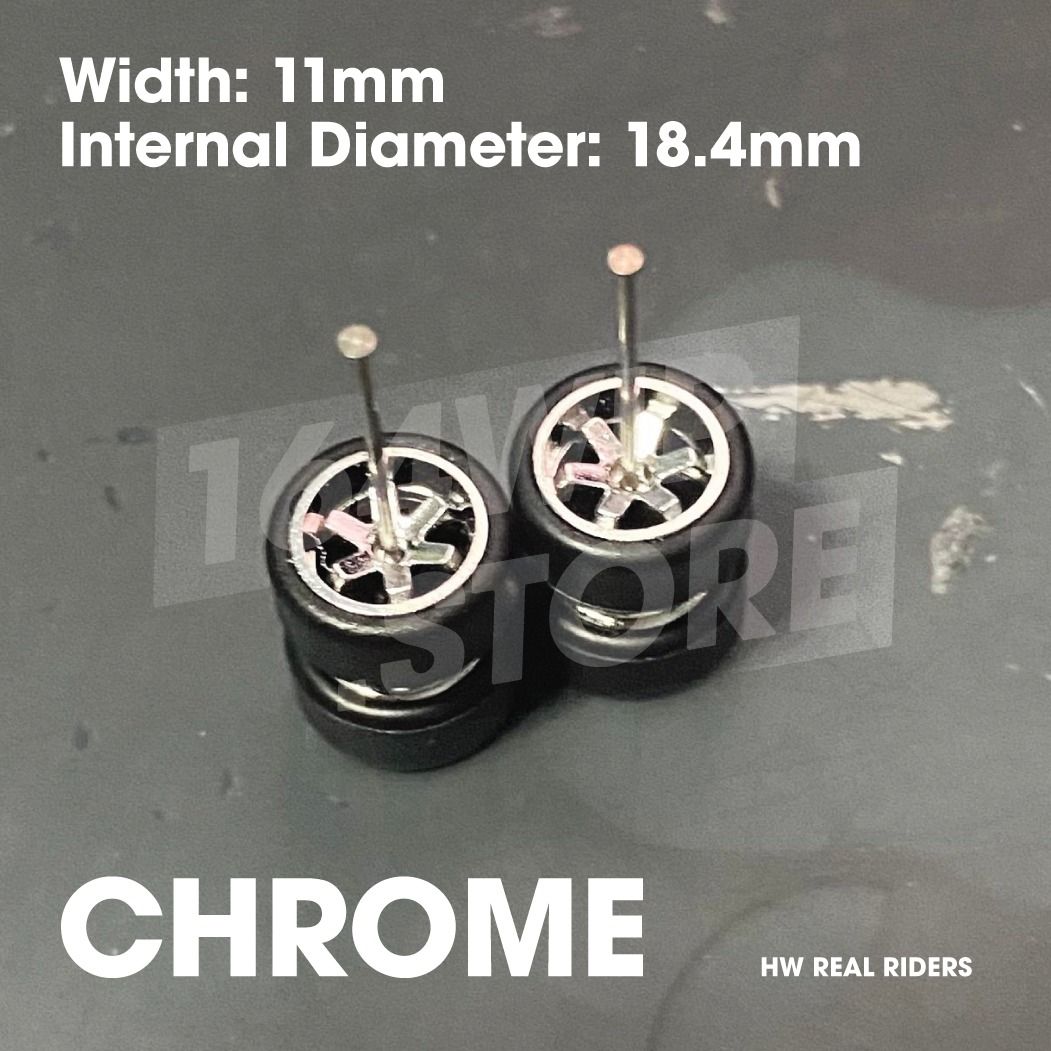 1:64 Hot Wheels Real Riders Wheels 10mm TE37 JDM White Dark Grey Black ...
