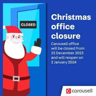 2023 Christmas office closure