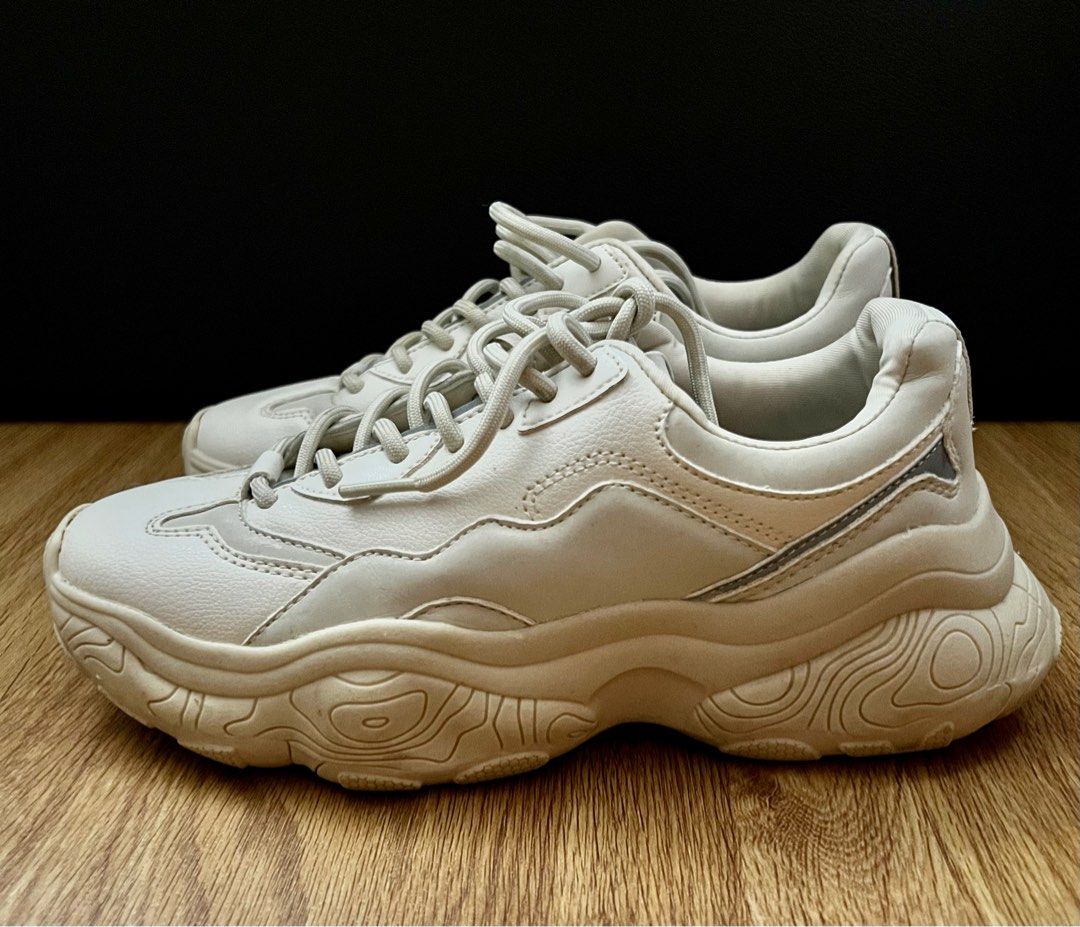 Chunky sneakers top pull and bear