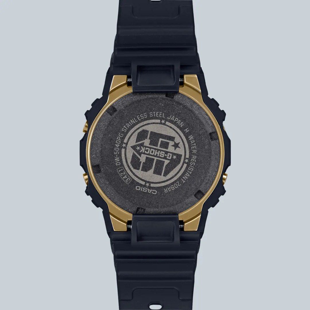 40周年Casio G-shock DW-5040PG-1, 男裝, 手錶及配件, 手錶- Carousell