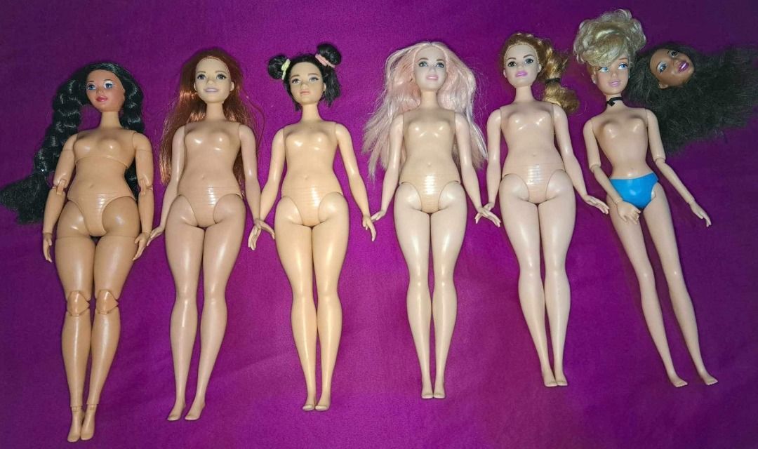 6 Barbie Dolls including 1 Vintage Kira Head on Curvy MTM Body plus 1 extra head TAKE ALL Hobbies Toys Toys Games on Carousell