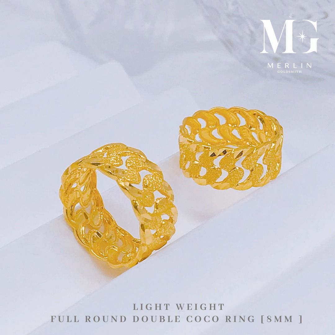 Gold ring discount round design
