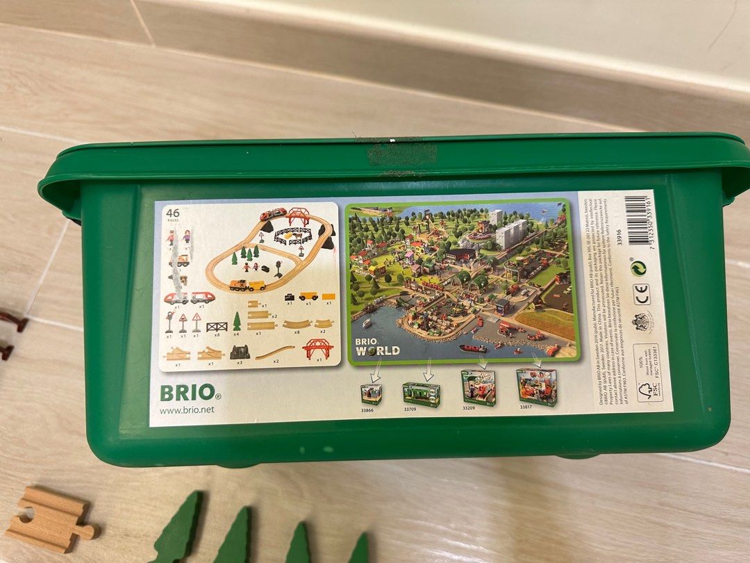 90 BRIO World Countryside Travel Set BRIO