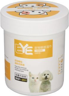 🌟 SG LOCAL STOCK 🌟 3458) 200Pcs Pet Eye Wipes, Pet Tear Stain Remover Wipes Cat Dog Eye Cleaner Mild Moisturizing Tear Stains Hygienic Pet Wipes for Cats Dogs