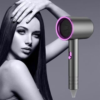 🌟 SG LOCAL STOCK 🌟 3644) Travel hairdryer Hair Dryer with Diffuser, Portable Lightweight Travel Hairdryer for Normal & Curly Hair Includes Volume Styling Nozzle (3 pin Plug)