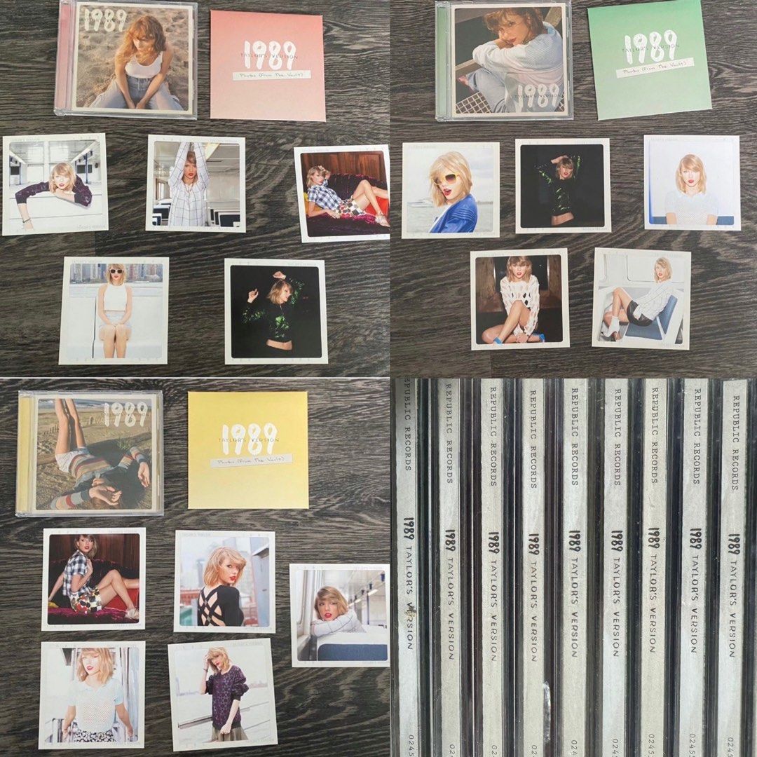 現貨Taylor swift 1989 Taylor's version deluxe CD with Polaroids