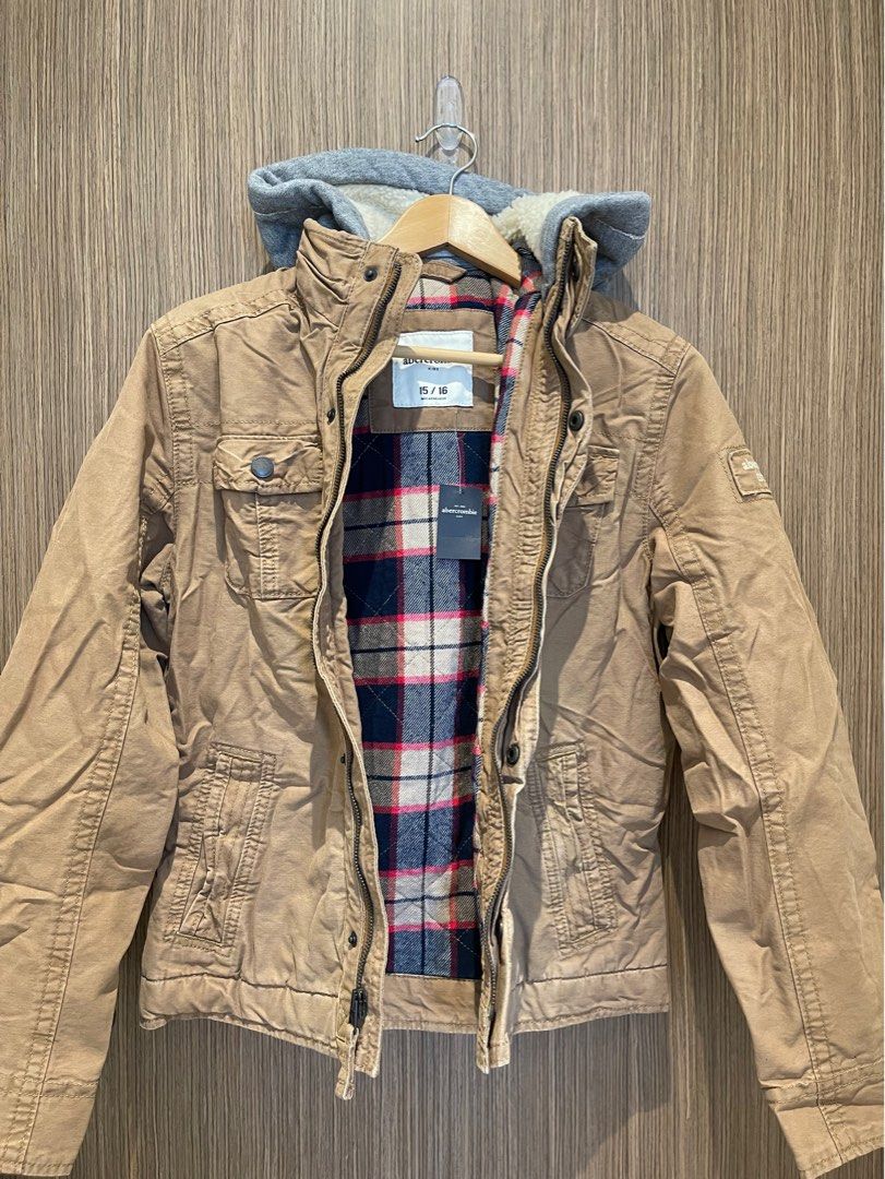 Abercrombie and fitch winter jacket discount