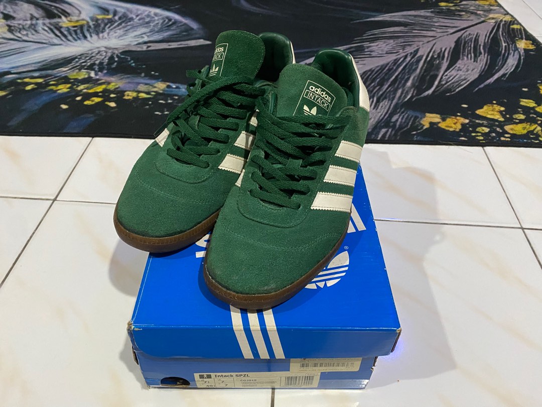 Adidas intack Spzl Men s Fashion Footwear Sneakers on Carousell