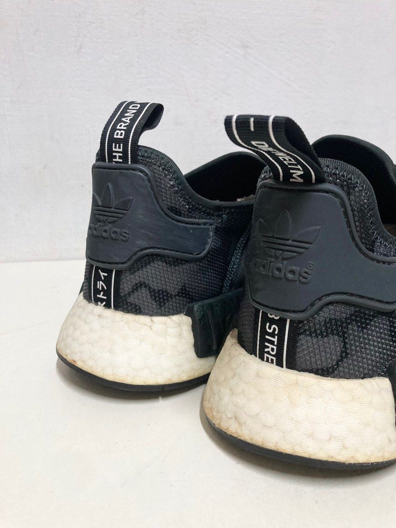 Adidas NMD R1 Camo Core Black Boost
