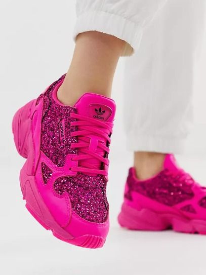 Glitter discount pink adidas