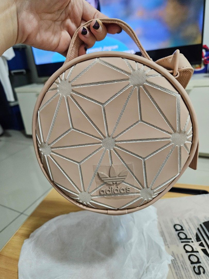 Adidas round top sling bag