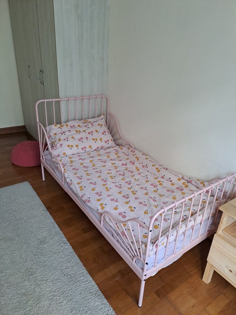 IKEA Adjustable Kid Children s Bed including mattress