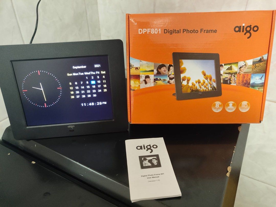 Aigo 8inch Digital Photo Frame, TV & Home Appliances, TV