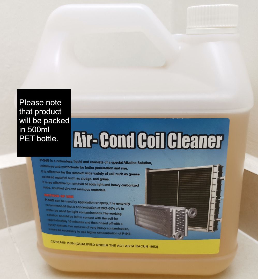 Aircon chemical wash clearance solution