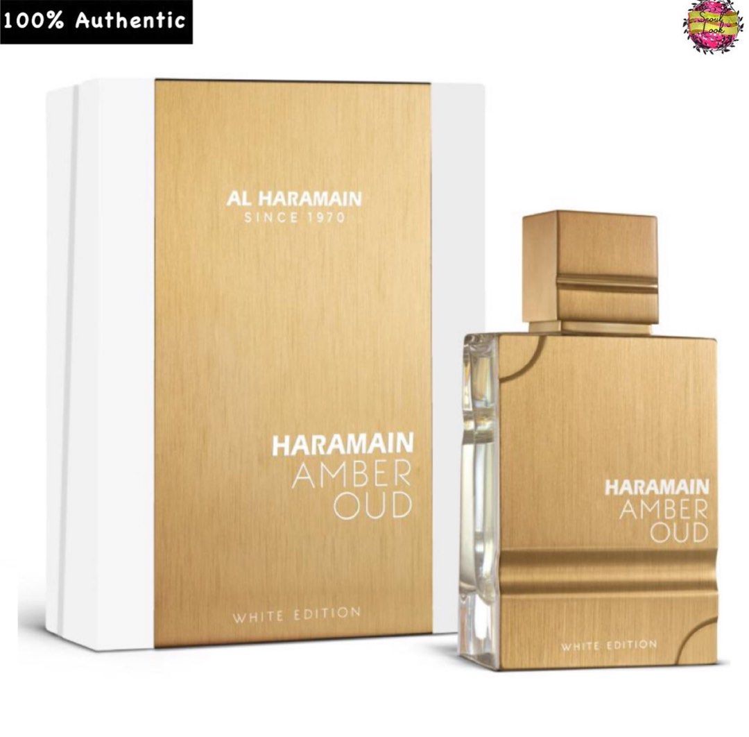 Al Haramain Amber Oud White Edition EDP 60ml for Unisex, Beauty