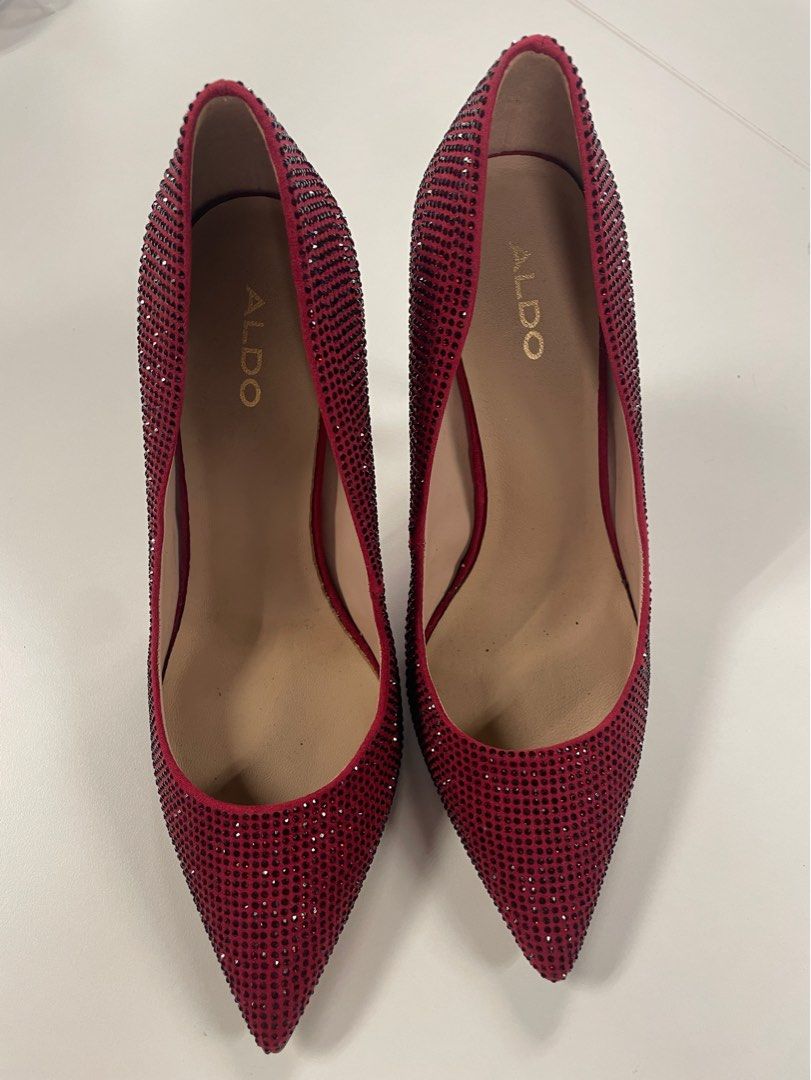 Red ALDO Heels for Women | Lyst