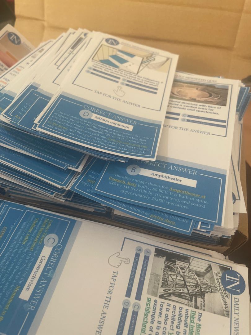 ALE Reviewer : TapNatser Printed Flashcards, Hobbies & Toys, Books ...