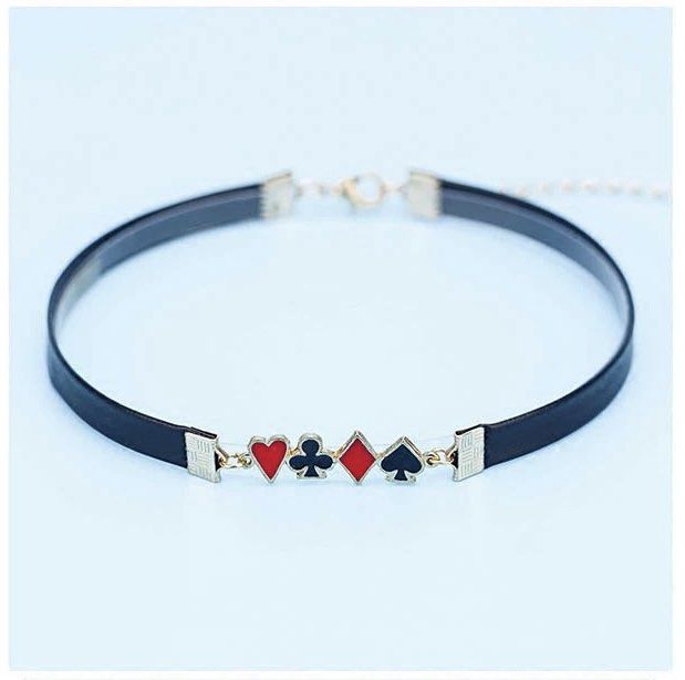 Alice in wonderland choker top