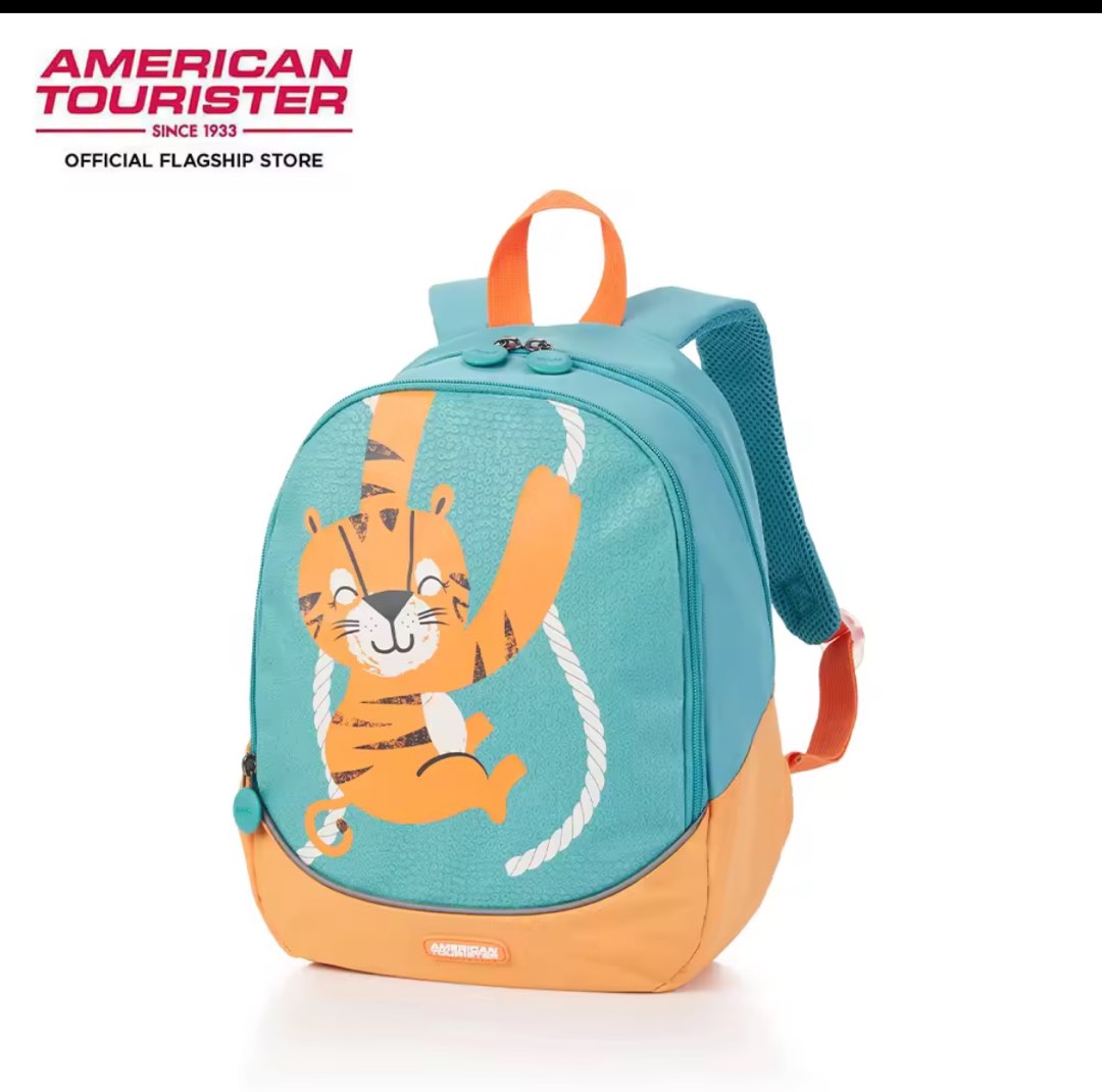 American Tourister Backpack for kids Tiger Women s Fashion