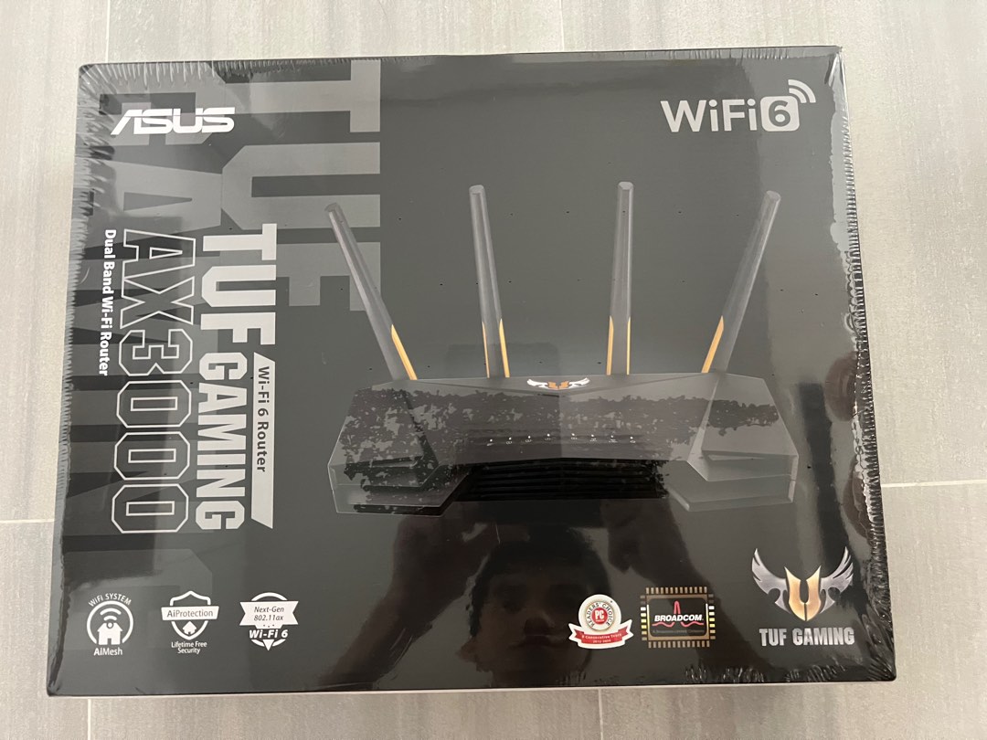 ASUS AX3000 Router, Computers & Tech, Parts & Accessories, Networking ...