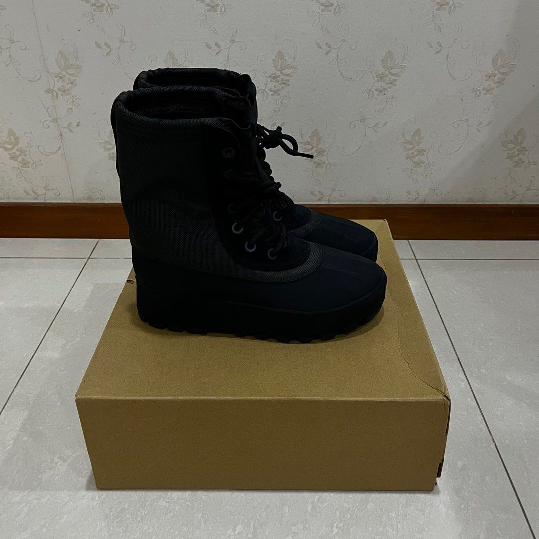 Authentic Adidas Yeezy 950 Combat Duck Boot Pirate Black Men s