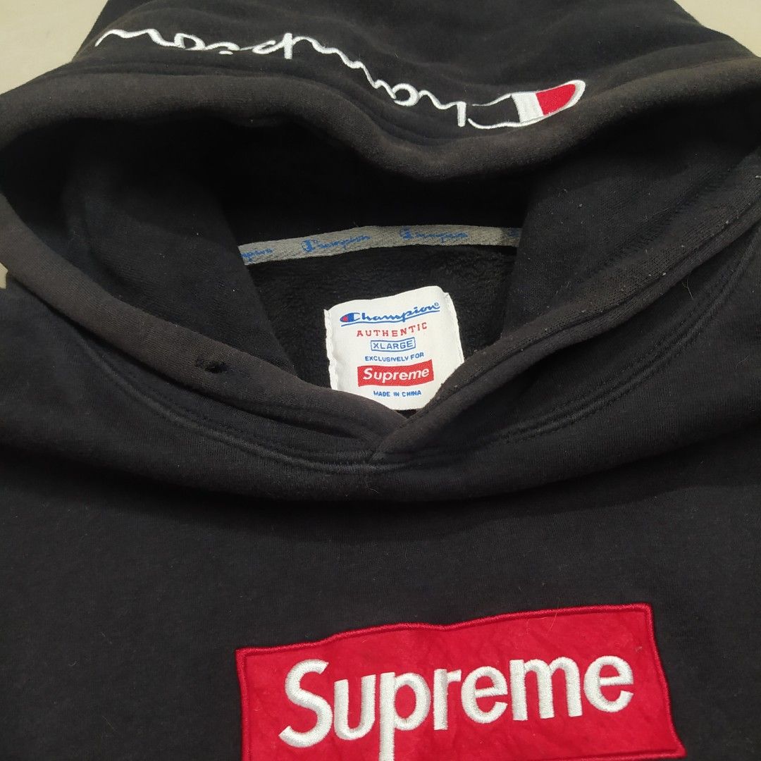 Supreme collab hoodie deals